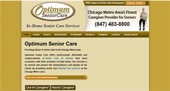 Desktop Screenshot of optimumseniorcare.com